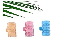 NIYANGLE 3pcs Portable Hair Curlers S Lightweight DIY Hairdressing Tools for Women Temporary Curling Without Heat Suitable for Various Hair Types