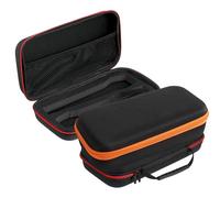 NIYANGLE 3PCS Portable Microphone Storage Case EVA Carry Bag Handle for Two Handheld Mics, Shock-Absorbing Sponge Interior, Travel and Stage Protection