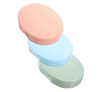 NIYANGLE 3pcs Portable Pill Organizer Travel-Friendly Medicine Storage Box Individual Compartments for Easy Dispensing Lightweight and Moistureproof for Vitamins and Daily Medication