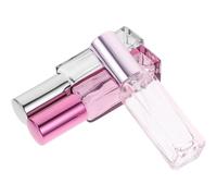 NIYANGLE 3pcs Refillable Travel Perfume Spray Bottles 10ml Glass Portable Empty Perfume Bottles Washable Reusable Mist Spray for Travel Use