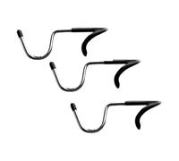 NIYANGLE 3pcs Steel Tent Pole Hooks Portable Camping Lantern Hangers Spiral Light Pole Hooks for Outdoor Tarp and Tree Branches Camping Accessories