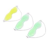 NIYANGLE 3Pcs Therapeutic Ice Eye Mask for Relief and Eye Relaxation Cooling Gel for Relief Random Color for Sleep and Hayfever Soothing