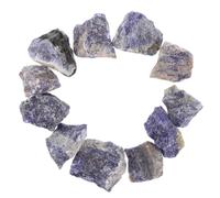 NIYANGLE 4 Pack Natural Crystal Diffuser Stones 100g Each Blue Stripes Rough Gemstones for Essential Oil Aromatherapy, Versatile Use for Home, Office, and Bedrooms Air Freshening