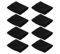 NIYANGLE 4 Pairs Dance Shoe Covers for Men for Women Elastic Non-Slip Ballet Socks Over Shoes Black for Smooth Floors Training and Contemporary Dance