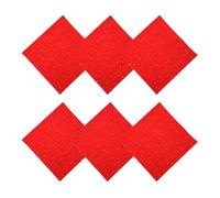 NIYANGLE 40 Sheets Ink Brush Paper Red Spring Festival Scroll Paper with Great Ink Absorption and Natural Pulp Material for Chinese Spring Festival Fu Character Writing