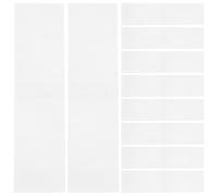 NIYANGLE 400 Sheets Plastic Heat Shrink Wrap Film for Bottle Sealing, Leakproof Shrink Sheets for Honey and Jam Jars, Household Multifunctional Heat Seal Packaging Wrap