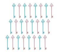 NIYANGLE 40pcs Key-shaped Gel Ink Pens Writing Pens Kawaii School Stationery Vintage Office Note-taking Tools for Classroom Rewards
