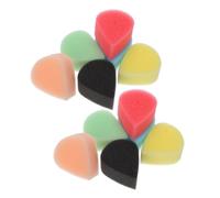 NIYANGLE 48pcs Face Paint Sponges Set High Density Teardrop Makeup Tools for Reusable Facial Sponges for School Festivals Body Art Safe Gentle Skin