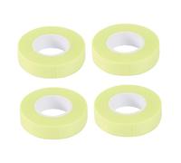 NIYANGLE 4pcs Breathable Green Eyelash Tapes for Extension Isolation and Graft, Adhesive Eyelash Patches Suitable for Professional Lash Technicians and Sensitive Eye Use
