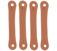 NIYANGLE 4pcs Drum Stick Control Straps Finger Grip Auxiliary Tool for Drummers 5a 7a Drumsticks Practice Corrector Non-slip Fixed Bands for Beginner Drum Kit Random Color