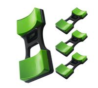 NIYANGLE 4pcs Dumbbell Rack Stand Small Size Dumbbell Weight Storage Rack Gym Organizer Brackets Holder for Home Gym Fitness Equipment