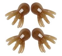 NIYANGLE 4pcs Eight-Claw Scalp Massager: Octopus Scalp Massager Hair Comb for Hair Health - Abs Head Massage Tool for Travel and Daily Use