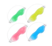 NIYANGLE 4pcs Gel Eye Patches Cooling Ice Packs for Eyes Reusable Cold Compress for Sleeping Post-surgery Relief