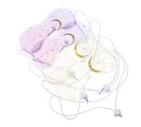 NIYANGLE 4pcs Ice Eye Mask Cooling Gel Pads Reusable Eye Patches for Face and Headaches Relief
