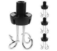 NIYANGLE 4pcs IV Hook: IV Stand Hanging Hook - Infusion Rack Parts Universal Drip Fittings for Hospital Poles & Home Nursing Support Systems