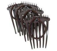 NIYANGLE 4pcs Lightweight Hair Combs for Women Simple Ponytail Holders Wedding Accessories Durable Hairpin Clips for Engagement Prom and Evening Styles