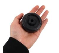 NIYANGLE 4pcs Plastic Pulley Rollers Caster Wheels Wear-resistant Pp Universal Compatibility Replacement Roller Wheels for Men Women Home Gym Fitness Equipment