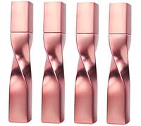 NIYANGLE 4pcs Refillable Empty Mascara Tube and Spiral Design Lash Brush Container for Travel Mascara Bottles for Eyelash and Castor Oil