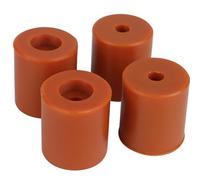 NIYANGLE 4Pcs Silicone Leveling Column Buffers 0.71X0.59 Inch Heat-Resistant Accessories for 3D Printer Heat Bed Compatible with Ender 2 and 10 Series Bed Leveling Parts