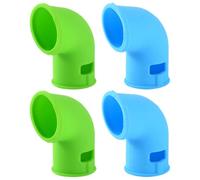 NIYANGLE 4pcs Silicone Steam Diverter Pressure Cooker Silicone Diverter High-Pressure Compatible Steam Release Stem for Cooking Appliances Kitchen Use