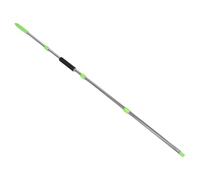 NIYANGLE 4pcs Stainless Steel Mop Handle with American Threaded Design for Floor Broom Replacement Compatible with Multiple Cleaning Heads Extendable Pole for Home Office Garage