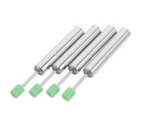 NIYANGLE 4pcs Universal Garbage Can Lid Damper Replacement Soft-close Hydraulic Piston Mechanism for Kitchen Trash Bins Slow Closing Steel and Plastic Dampers