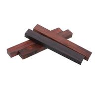 NIYANGLE 4pcs Wood Pen Making Blanks for DIY Woodturning Projects, Solid Wood with Versatile and Resilient Structure, Exotic Appeal and Natural Elegance for Pen Making Kits