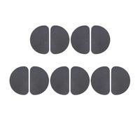 NIYANGLE 5 Pairs Anti-Slip Shoe Sole Pads Thickened Rubber Protector Cushions for Men and Women, High Heel and Sneaker Non-Skid Mute Shoe Bottom Covers for Wear Resistance and Silence