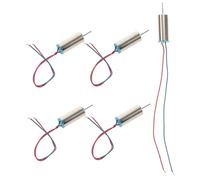 NIYANGLE 5 Pcs Coreless Brushed Motors High Speed Lightweight Miniature Motors for Airplane Model DIY Electronic and Quadcopter Flight Projects Random Color