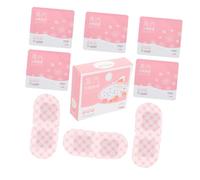 NIYANGLE 5 Pcs Steam Eye Masks with Pink Rose Scent, Portable Warm Compress Eye Care Pads for Fatigue Relief and Dark Circle Reduction, Comfortable Rest Mask Set for Travel and Night Use