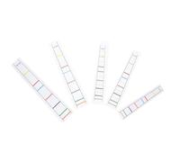 NIYANGLE 5 Sheets Cello Finger Guide Sticker Position Markers for Beginners Practice Learning Aid Music Scale Labels for Cello Fingerboard