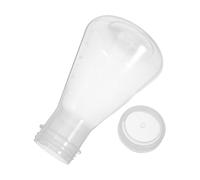 NIYANGLE 500ml Plastic Conical Erlenmeyer Flask with Lid, Portable and Excellent Transparency Laboratory Flask for Home Learning and Science Experiments