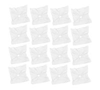 NIYANGLE 50pcs Disposable Barber Capes Hair Cape for Haircuts Elastic Band Disposable Hairdressing Barber