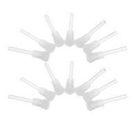 NIYANGLE 50Pcs Essential Oil Bottles: Octagon Glass Vials with Glass Wands for DIY Fragrance Blending - Durable and Portable Oil Storage 6ML