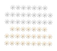 NIYANGLE 50pcs Flower Hair Accessories Headdress Making Materials Chic Flower Bud Hairpin Decor Diy Craft Supplies