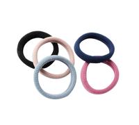 NIYANGLE 50pcs High Elastic Hair Bands No Damage Hair Ties for Women and Girls Ponytail Holders for Everyday Use Stretchy in Random Colors
