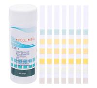NIYANGLE 50pcs Pool Water Test Strips Ph Tester Chlorine Detector Swimming Pool Water Quality Testing Supplies for Accurate Chemical Monitoring