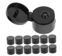 NIYANGLE 50pcs Squeeze Bottle Caps for Lotion Flip Top Bottle Caps Plastic Material Sealing No Leakage