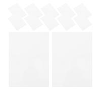 NIYANGLE 57pcs Blank Plastic Playing Cards Set for Card Games and Gatherings, White Pet Material with Heat Sublimation Printing, Waterproof Sturdy Deck for DIY and Entertainment