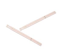 NIYANGLE 5a Maple Wood Drumsticks 2 Pairs Sturdy Musical Drum Accessories for Drummer Playing and Bands with Proper Weight and No Cracks or Fractures