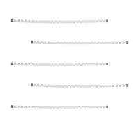 NIYANGLE 5pcs 122mm Heavy Duty Wire Tension Springs for Office Stapler Repair Replacement, Hold Down Extension Springs for Manual Plier Staplers and Craft Projects