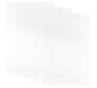 NIYANGLE 5Pcs 3D Printer Fep Release Film 95% High Transparency Sheets 140X200Mm 0.15Mm Resin Printing Consumables Dustproof Plastic Film for Resin Printer Bed