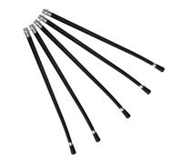 NIYANGLE 5pcs Fire Extinguisher Hose Nozzle High Pressure Water Pipe Flexible Fire Suppression Attachment Heat Resistant for Vehicle Truck Emergency Safety