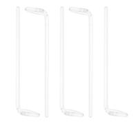 NIYANGLE 5pcs Glass Cell Spreaders Laboratory Accessories Reusable Spreading Rods for Biochemistry Cell Culture Use