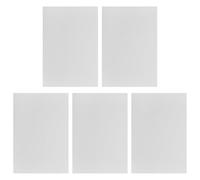 NIYANGLE 5pcs Glow Dark Heat Shrink Plastic Sheets Printable Shrinkable Film for DIY Crafts Night Glow Decoration Transparent Shrink Wrap Material