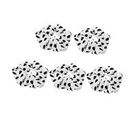 NIYANGLE 5pcs Large Intestine Hair Tie Set Scrunchies for Ponytails Daily Use Parties Simple Design Adorable Hair Accessories for Friends and Colleagues