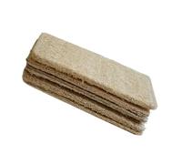 NIYANGLE 5pcs Natural Loofah Exfoliator Bath Brush Shower Scrub Towel for Back and Body Exfoliating in Home Dorm