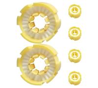NIYANGLE 6 Pcs Inflatable Life Vest Accessories with Manual and Automatic Activation, Plastic Inflator Device for Self Inflating Life Jackets and Water Activities like Snorkeling
