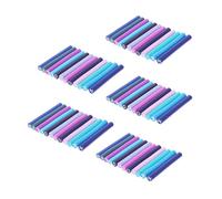 NIYANGLE 60Pcs Polymer Clay Sticks Decorative Clay Bar for DIY Nail Art and Craft Accessories, Can Be Cut into Thin or Thick Slices, Assorted Colours