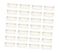 NIYANGLE 60pcs Snap Wig Clips for Hair Extensions Hairdressing Tool for Wigs and Berets Easy to Install No Sew for Hair Styling